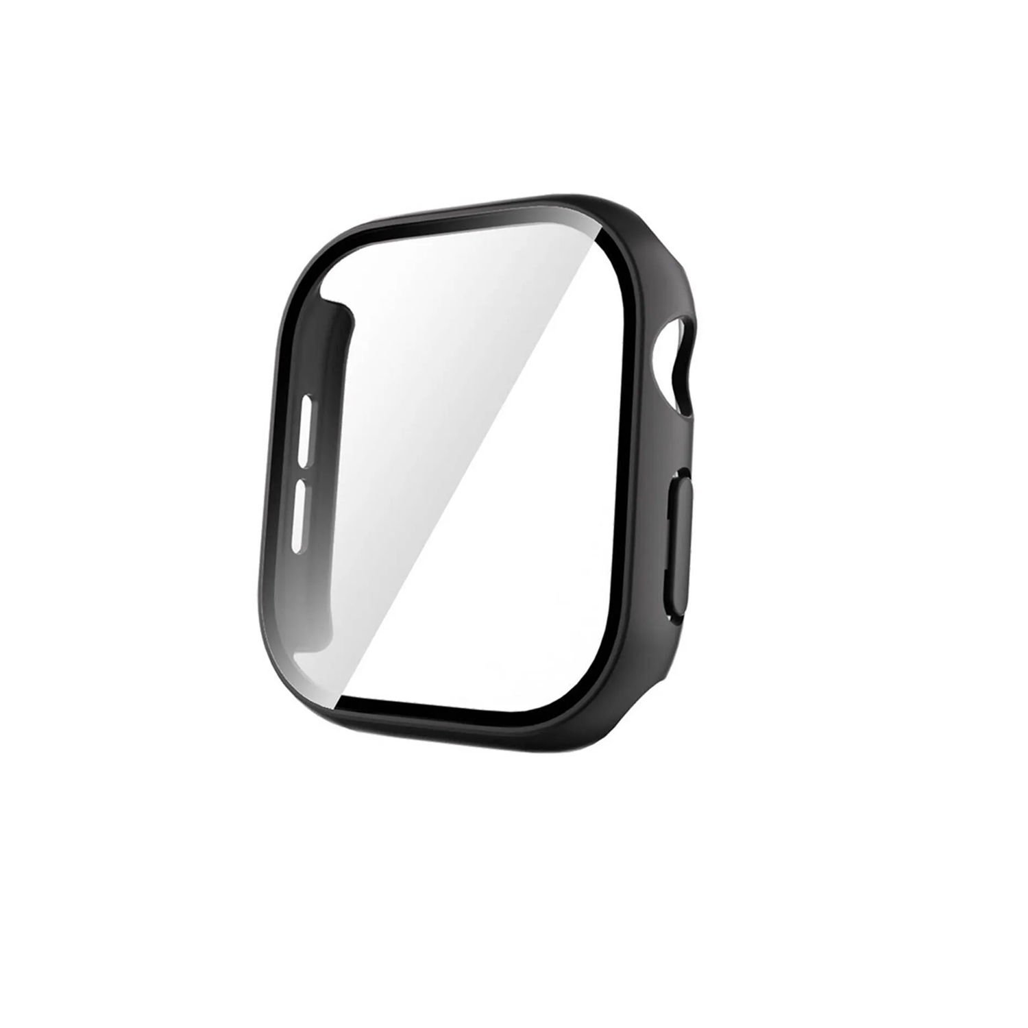 Microcase Apple Watch Series 10 42mm için     Ekran Korumalı Sert Rubber Kılıf - AL3173