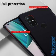 Microcase OnePlus Nord N10 Matte Tpu Kılıf - Siyah