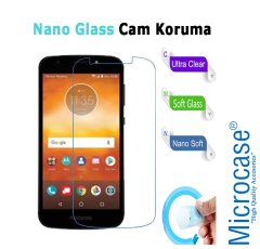 Motorola Moto E5 Nano Glass Cam Ekran Koruma Filmi
