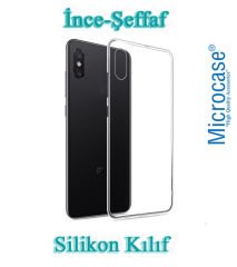 Xiaomi Mi 8 Pro İnce Silikon Kılıf + CAM + Kamera Lens Koruyucu