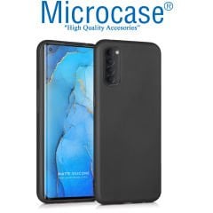 Microcase Oppo Reno 4 Pro Matte Tpu Kılıf - Siyah