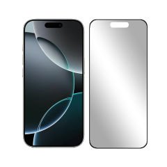 Microcase Iphone 16 Pro Tam Kaplayan Çerçeveli Tempered Ekran Koruyucu -AL3276