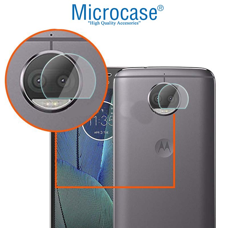 Microcase Motorola Moto G5S Plus Kamera Camı Lens Koruyucu