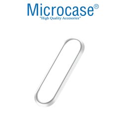 Microcase Samsung Galaxy Note 10 Kamera Lens Koruma Halkası - Açık Tasarım Gümüş