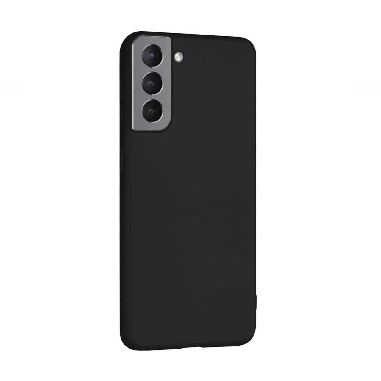Microcase Samsung Galaxy S22 Premium Matte Silikon Kılıf - Siyah