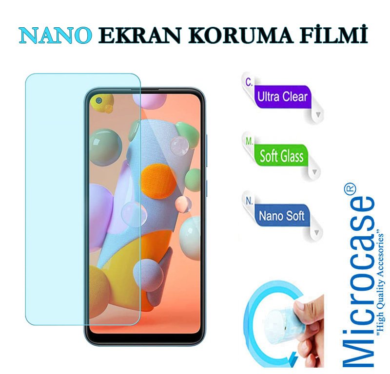 Microcase Samsung Galaxy A11 Nano Esnek Ekran Koruma Filmi