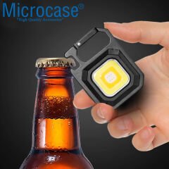 Microcase Tripodlu COB Led Mıknatıslı Şişe Açacağı Portatif Mutfak Ev Garaj Kamp Outdoor Led Lamba - AL3806