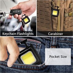 Microcase Tripodlu COB Led Mıknatıslı Şişe Açacağı Portatif Mutfak Ev Garaj Kamp Outdoor Led Lamba - AL3806