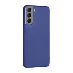 Microcase Samsung Galaxy S22 Premium Matte Silikon Kılıf - Lacivert