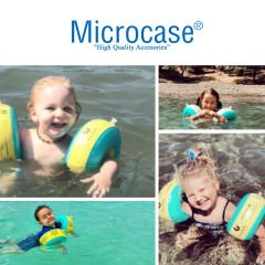 Microcase Yuvarlak Kolluk Yüzme Şişme Bebek ve Çocuklar İçin Başlangıç Seviye Yüzme Kolluğu AL3960