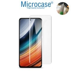 Microcase Xiaomi Poco F4 5G Full Ön Kaplama TPU Soft Koruma Filmi