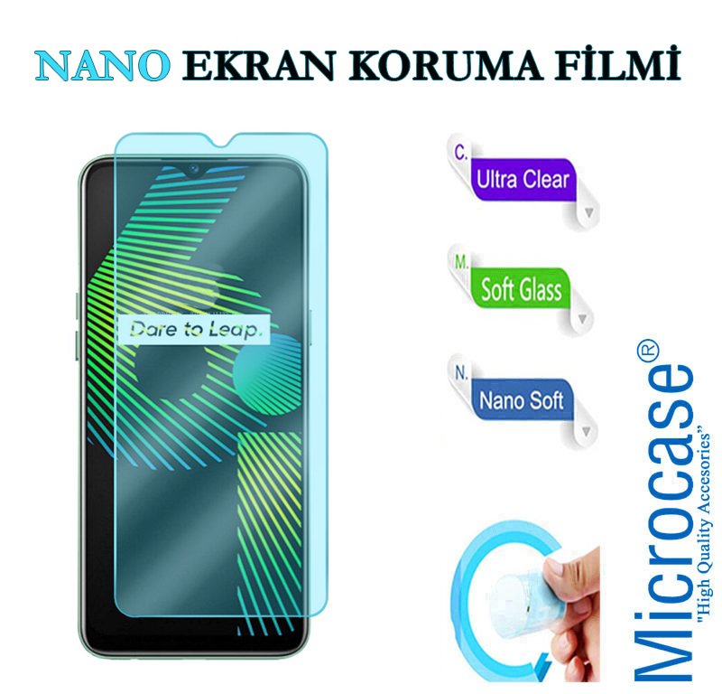 Microcase Realme 6i Nano Esnek Ekran Koruma Filmi