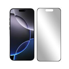 Microcase Iphone 16 Pro Max Tam Kaplayan Çerçeveli Tempered Ekran Koruyucu -AL3276