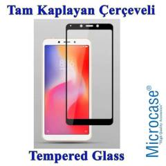 Microcase Xiaomi Redmi 6 İnce Silikon Kılıf + Tam Kaplayan Cam