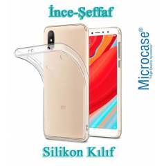 Microcase Xiaomi Redmi S2 İnce Silikon Kılıf + Tam Kaplayan Cam