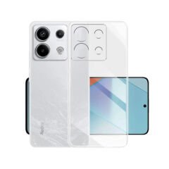 Microcase Xiaomi Redmi Note 13 / Redmi Note 13 Pro 5G Global Slim Serisi Soft TPU Silikon Kılıf - Şeffaf AL3324