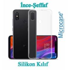 Microcase Xiaomi Mi 8 SE İnce Silikon Kılıf + Tam Kaplayan Cam