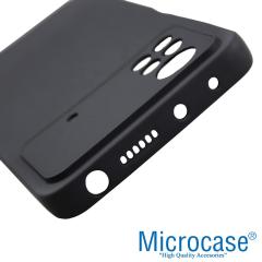 Microcase Xiaomi Poco X4 Pro 5G Matte Serisi Silikon TPU Kılıf - Siyah