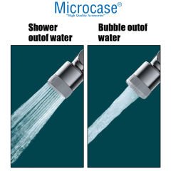 Microcase 1080 Derece Dönebilen Mutfak ve Lavabo Bataryası Akrobat Musluk Ucu AL4502