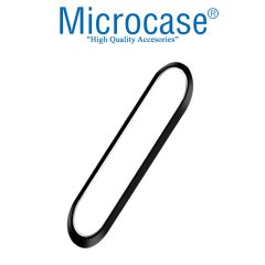 Microcase Xiaomi Redmi Note 8 Kamera Lens Koruma Halkası - Açık Tasarım Siyah