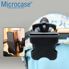 Microcase Bisiklet Bebek Arabası için Şişe Biberon Bardak ve Telefon Tutucu - AL4005