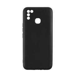 Microcase Infinix Hot 10 Play Matte Serisi Silikon TPU Kılıf - Siyah