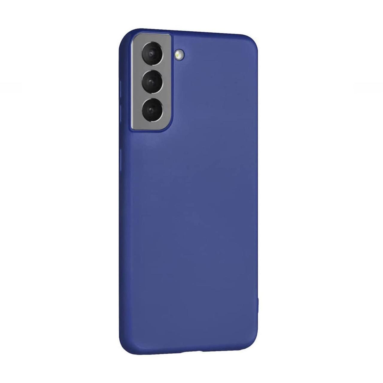 Microcase Samsung Galaxy S22 Plus Premium Matte Silikon Kılıf - Lacivert