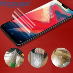 OnePlus 6 Full Ön Kaplama TPU Soft Koruma Filmi