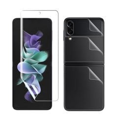 Microcase Samsung Galaxy Z Flip4 Hydrogel Esnek Ön Arka Koruma Filmi