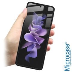 Microcase Samsung Galaxy Z Flip4 Hydrogel Esnek Ön Arka Koruma Filmi