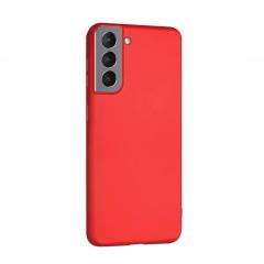 Microcase Samsung Galaxy S22 Plus Premium Matte Silikon Kılıf - Kırmızı
