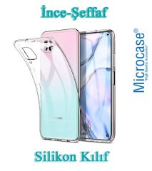 Microcase Huawei P40 Lite İnce 0.2 mm Soft Silikon Kılıf - Şeffaf