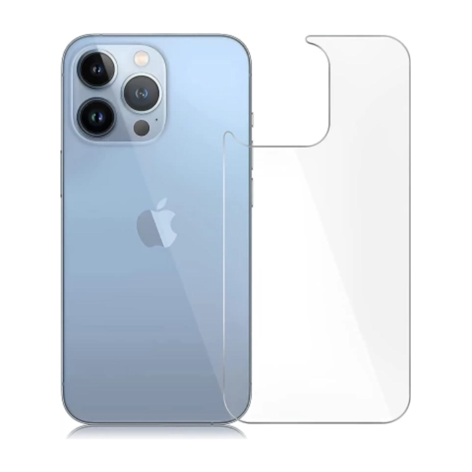 Microcase iPhone 14 Pro Arka Kapak için Tempered Glass Cam Koruma - AL3270