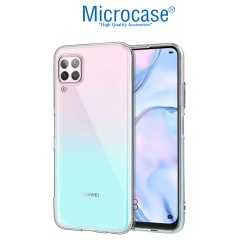 Microcase Huawei P40 Lite İnce 0.2 mm Soft Silikon Kılıf - Şeffaf