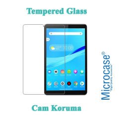 Microcase Lenovo Tab M8 FHD TB-8705F 8705 8 inch Tablet Tempered Glass Cam Koruma