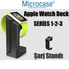 Apple Watch Series 1 - 2 - 3 42 mm Masaüstü Şarj Standlı DOCK
