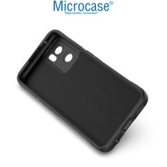 Microcase Oppo Reno 7 5G Miami Serisi Darbeye Dayanıklı Silikon Kılıf - Koyu Gri