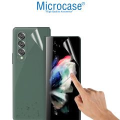 Microcase Samsung Galaxy Z Fold4 Hydrogel Esnek Ön Arka Koruma Filmi