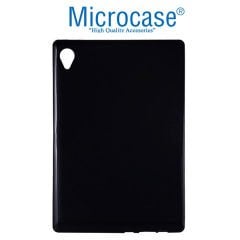 Microcase Lenovo TAB M10 HD 10.1 inch TB-X306F Silikon Soft Kılıf - Siyah