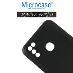 Microcase Infinix Note 11 Pro Matte Serisi Silikon TPU Kılıf - Siyah