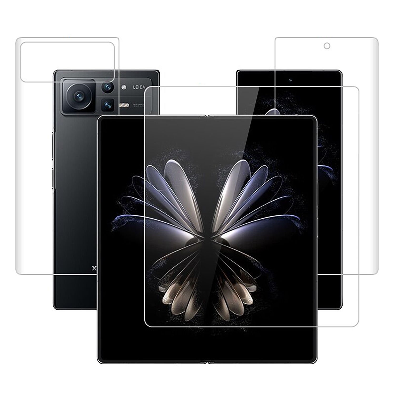 Microcase Xiaomi Mix Fold 2 Hydrogel Esnek Ön Arka Koruma Filmi