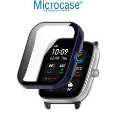 Microcase Amazfit GTS 4 Mini Ekran Korumalı Sert Rubber Kılıf - AL3173