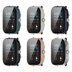 Microcase Amazfit GTS 4 Mini Ekran Korumalı Sert Rubber Kılıf - AL3173