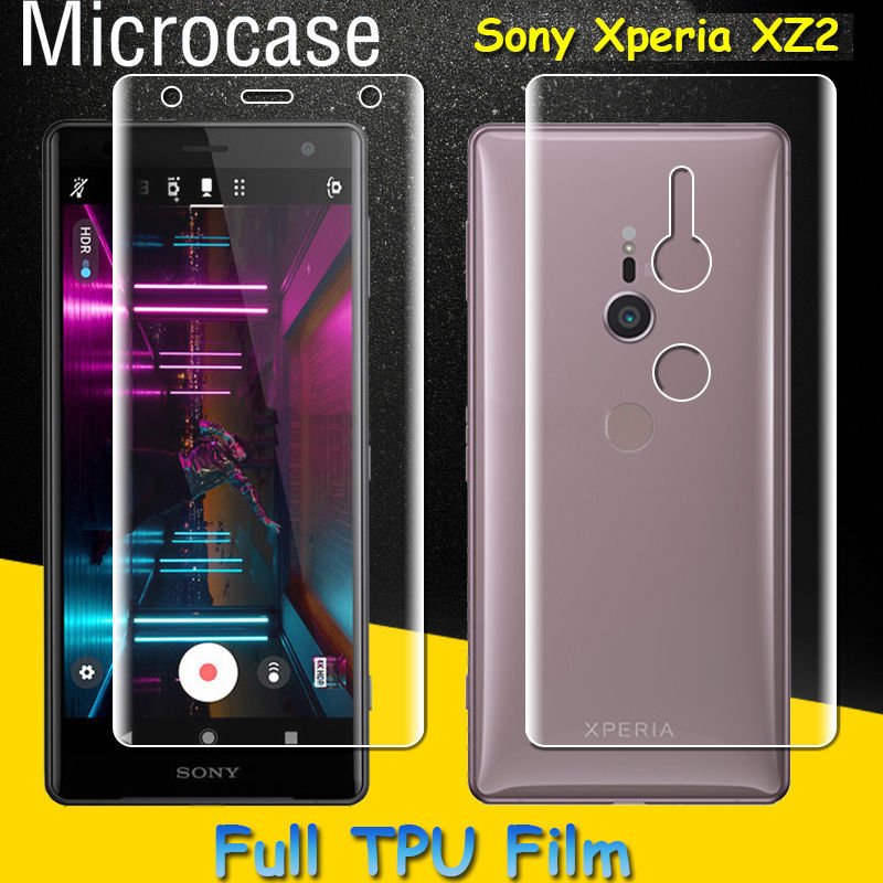 Sony Xperia XZ2 Full Ön Arka Kaplama TPU Soft Koruma Filmi