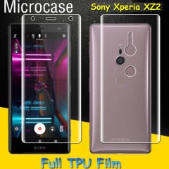 Sony Xperia XZ2 Full Ön Arka Kaplama TPU Soft Koruma Filmi