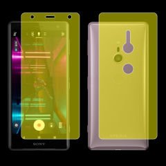 Sony Xperia XZ2 Full Ön Arka Kaplama TPU Soft Koruma Filmi