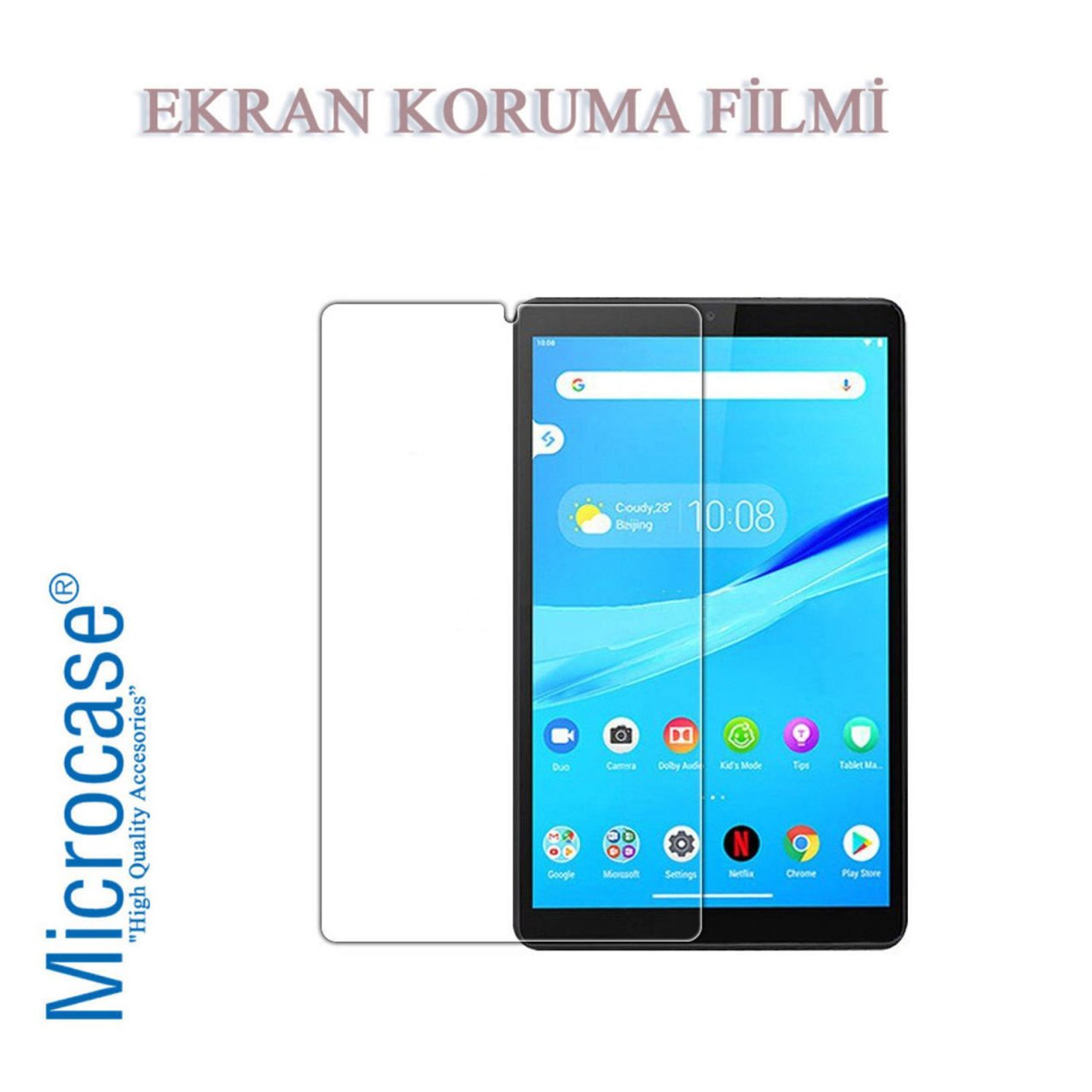 Microcase Lenovo Tab M8 FHD TB-8705F 8705 8 inch Tablet Ekran Koruma Filmi 1 Adet