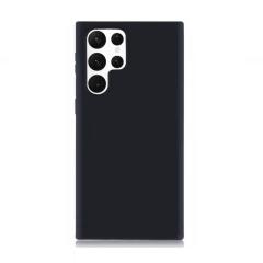 Microcase Samsung Galaxy S22 Ultra Premium Matte Silikon Kılıf - Siyah