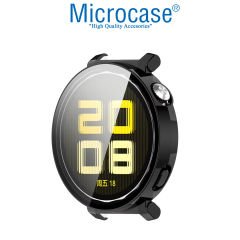 Microcase Huawei Watch GT 5 41mm için     Ekran Korumalı Sert Rubber Kılıf - AL3173