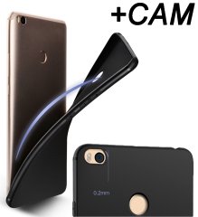 Xiaomi Mi Max 2 Elektrocase Silikon TPU Kılıf + Tempered Cam